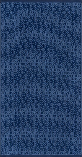 Kenzo Home Duschtuch 'STAMP' in blau, Produktansicht