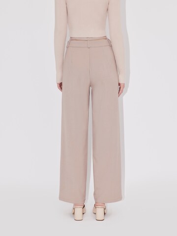 LeGer by Lena Gercke Loose fit Pleated Pants 'Leia' in Beige