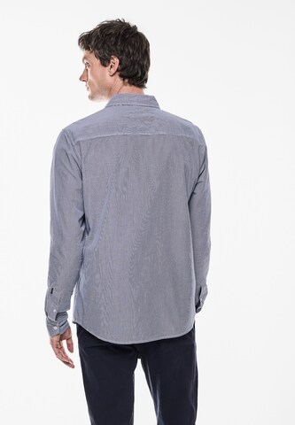 Street One MEN Regular Fit Hemd in Blau