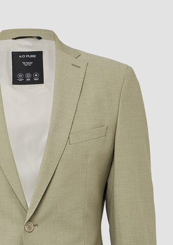 s.Oliver BLACK LABEL Slim fit Colbert in Groen