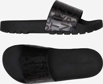 Calvin Klein Jeans Sandalen 39 in Schwarz: Vorderseite