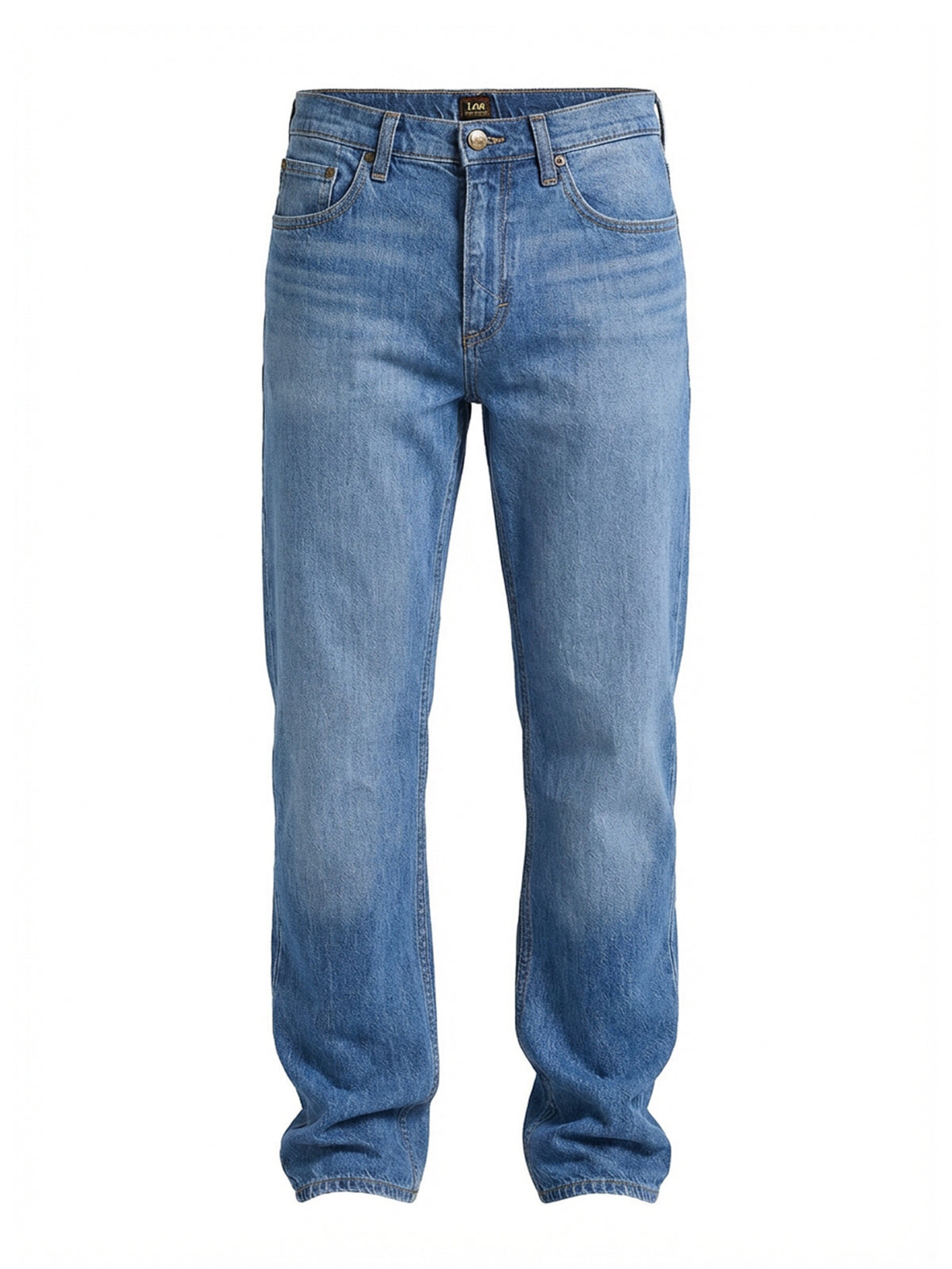 Regular Jean 'LIGHTWEIGHT REGULAR WEST ANCHORE' Lee en bleu : devant