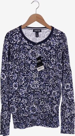 Lands‘ End Sweater & Cardigan in M in Blue: front
