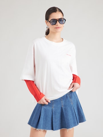 Tricou 'IHNICA' de la ICHI pe alb