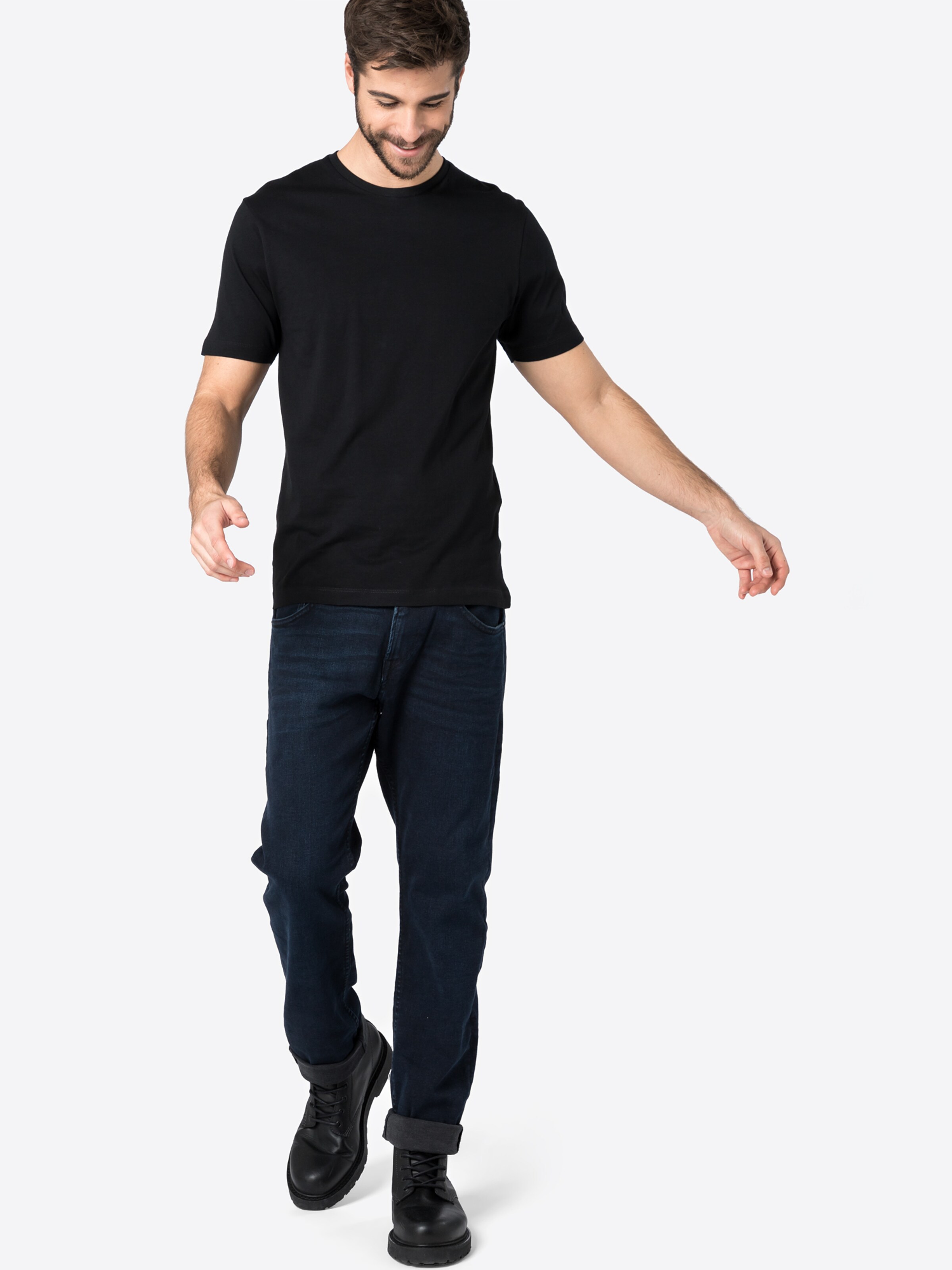 Vêtements T-Shirt OLYMP en Noir 