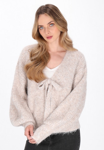 DreiMaster Vintage - Cárdigan en beige: frente