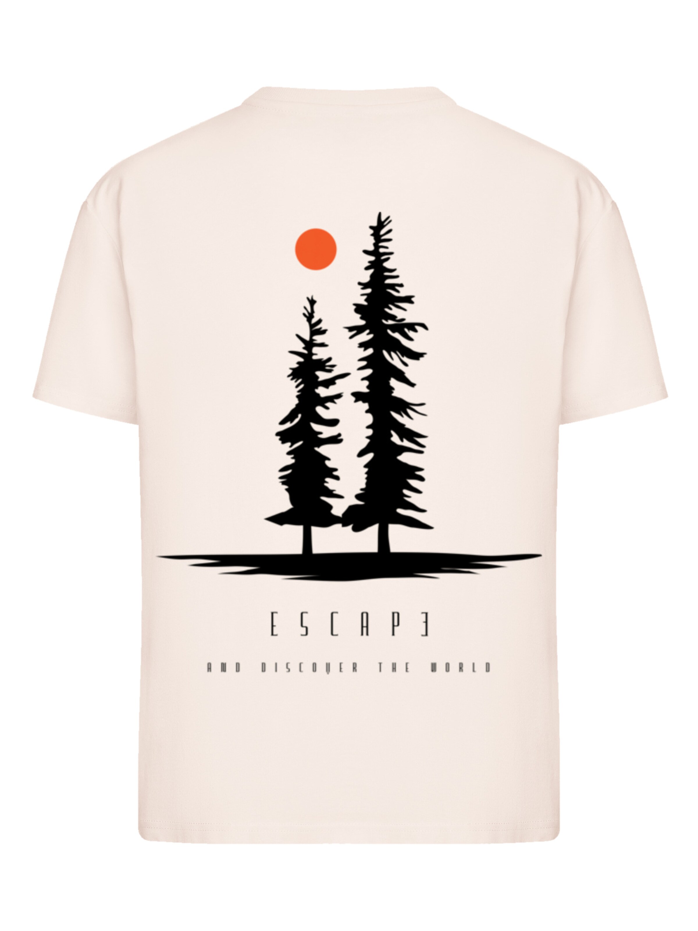 F4NT4STIC Shirt 'Escape Discover the World Pinetree' in Pink