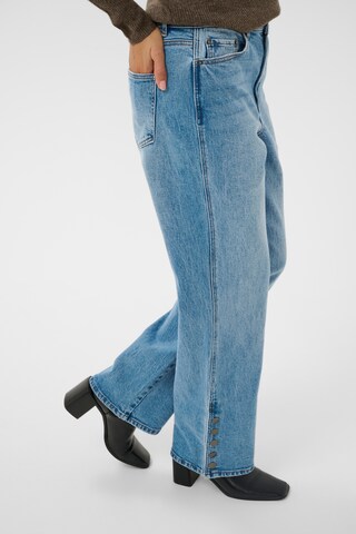 Kaffe Flared Jeans 'KAleanne' in Blue