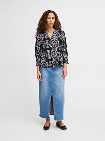 Camicia da donna ' Meneka' di ICHI in nero