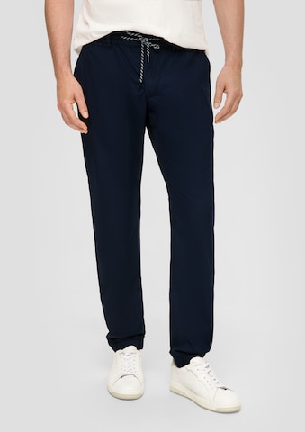 s.Oliver Tapered Hose in Blau: Vorderseite