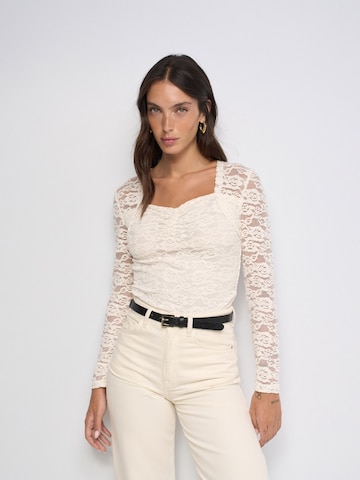 Salsa Jeans Pullover in Beige: Vorderseite