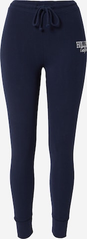 HOLLISTER Tapered Broek in Blauw: voorkant