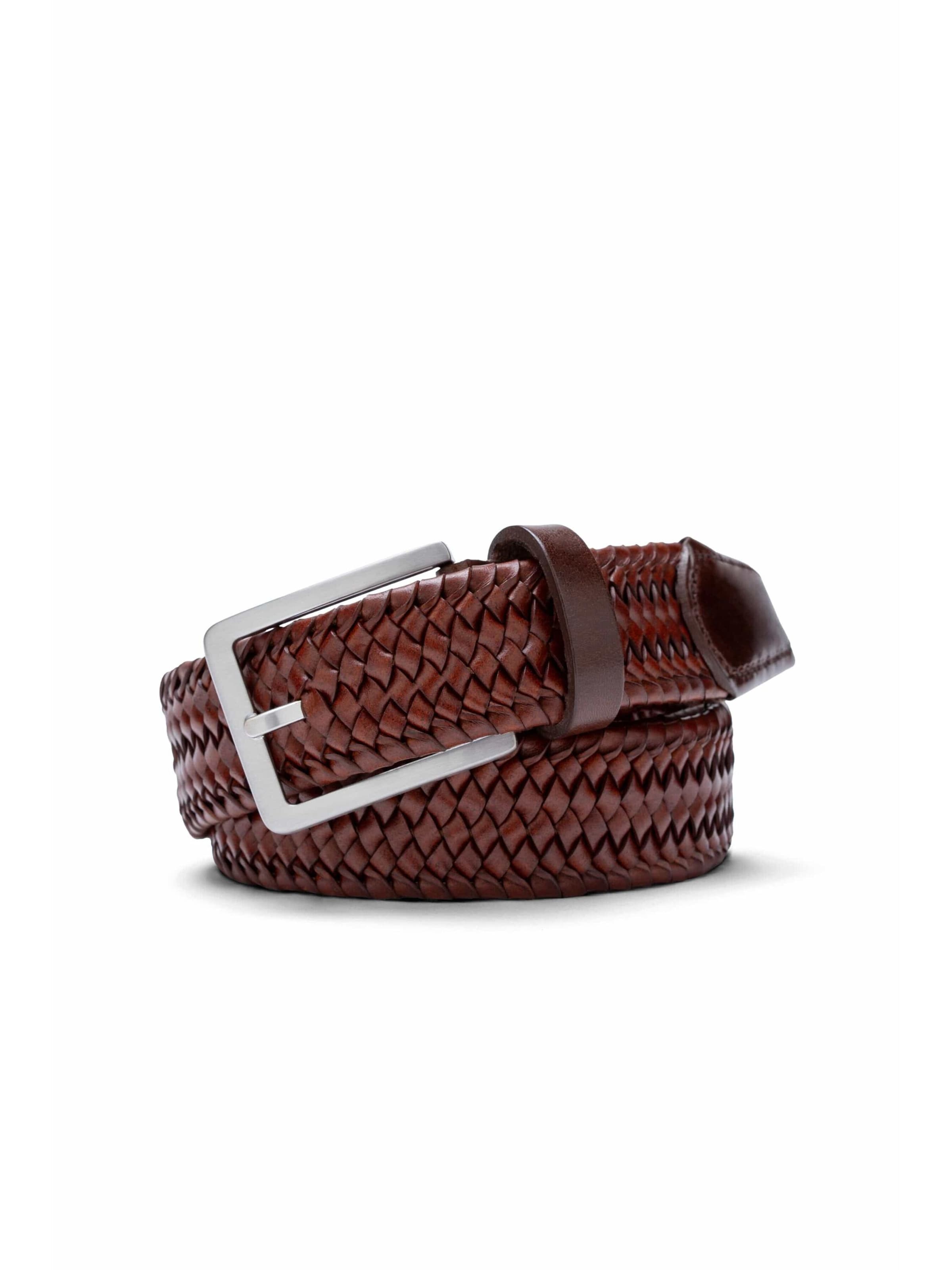Ceinture MEYER en marron : devant