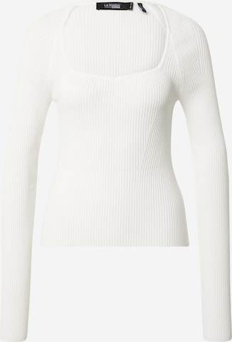 Liz Kaeber Shirt 'Sweetheart' in Wit: voorkant