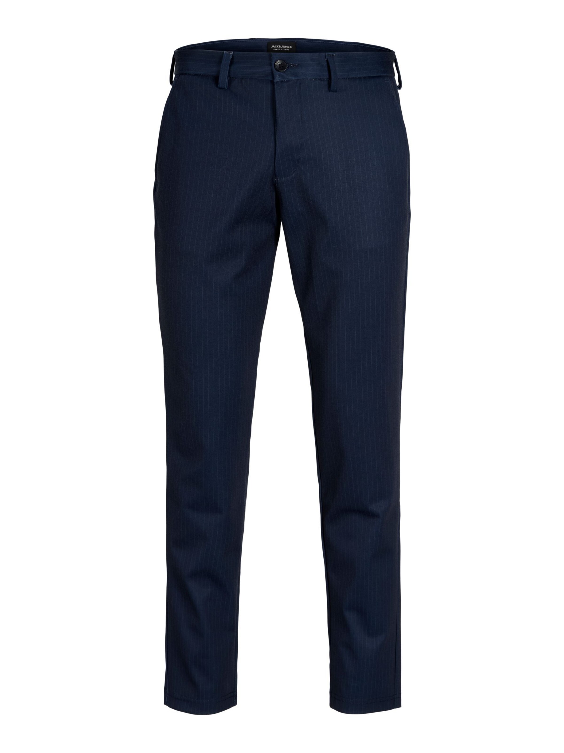 JACK & JONES Chino trousers in Blue: front