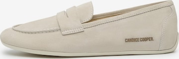Mocassin Candice Cooper en blanc : devant