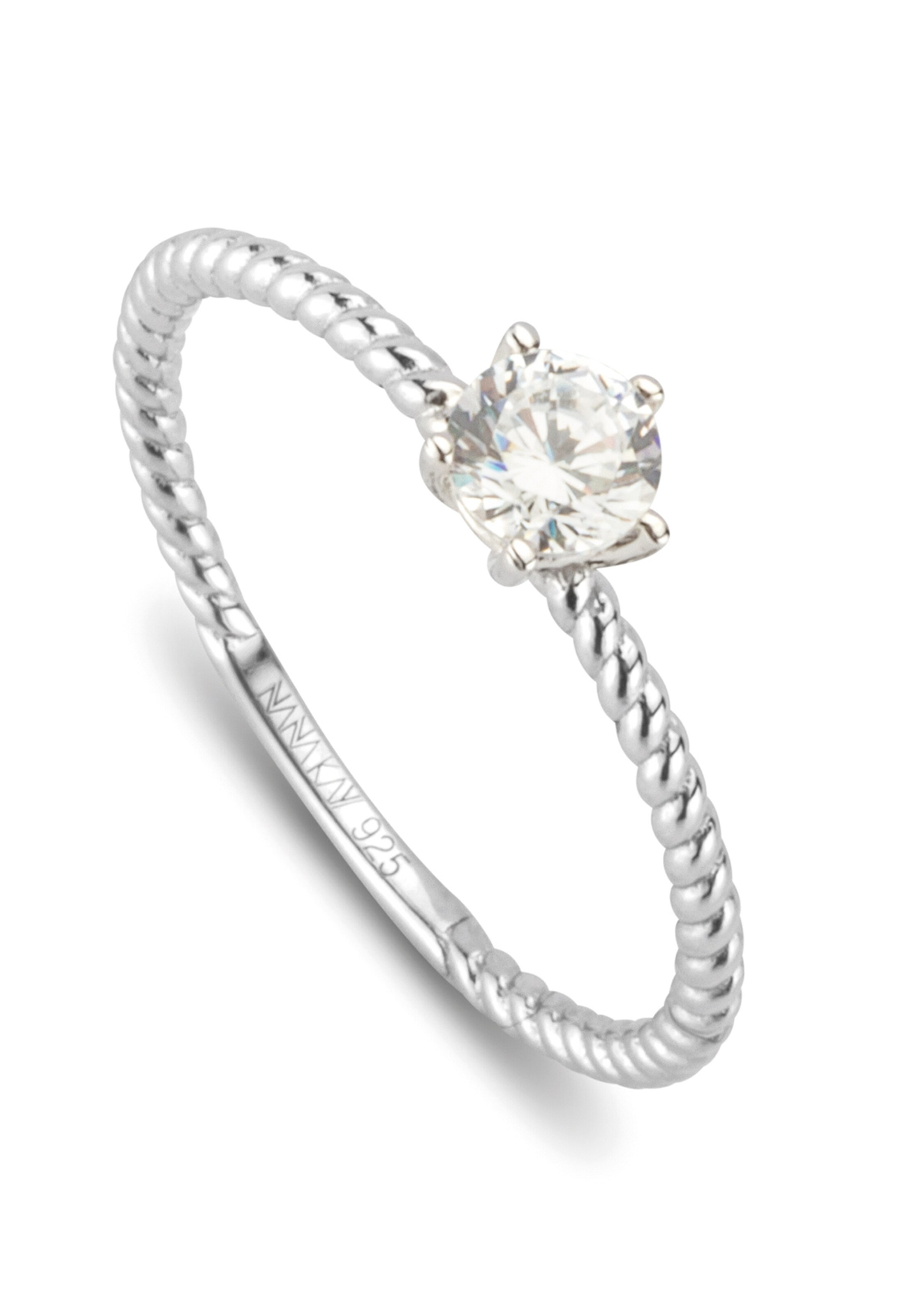 Nana Kay Ring 'Very Petite' in Silver: front
