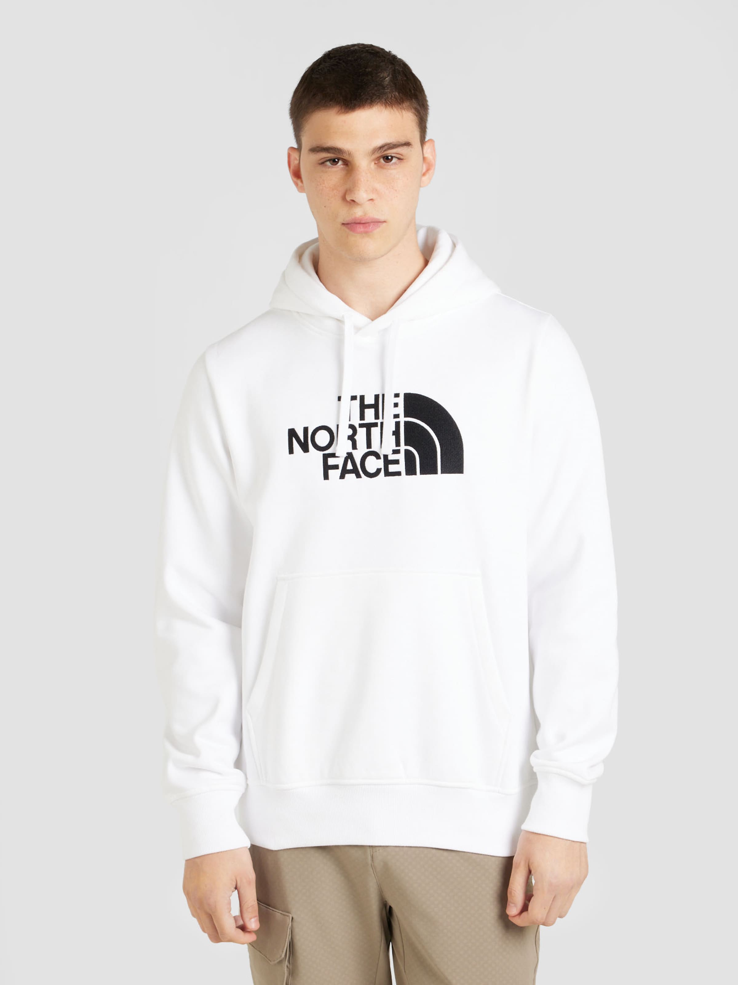 THE NORTH FACE Sweatshirt DREW PEAK in White ABOUT YOU