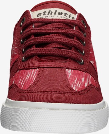 Ethletic Sneaker in Rot