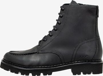 Bottines à lacets 'Loreto Hektor' JOOP! en noir : devant
