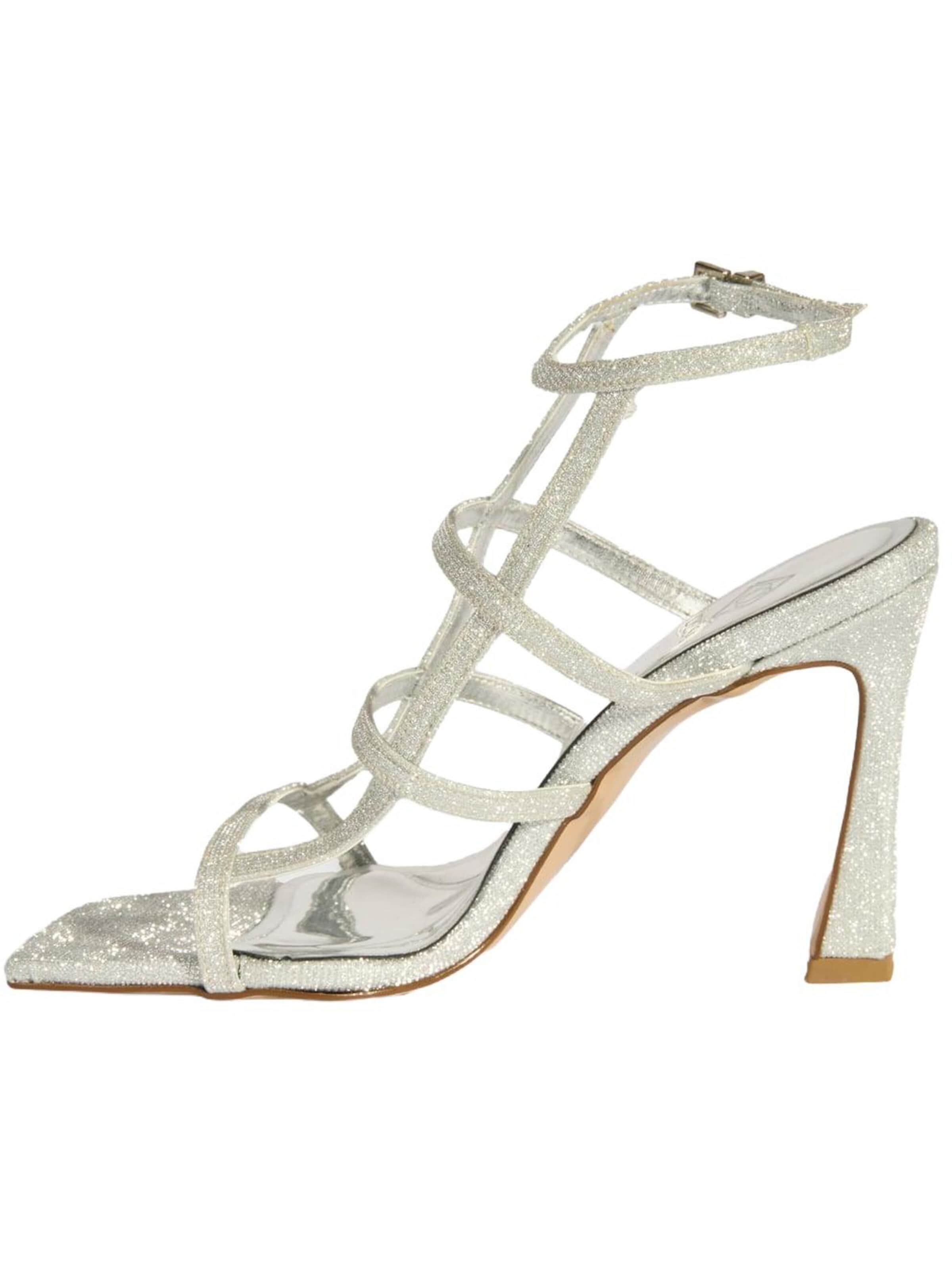 Desa Strap Sandals in Silver