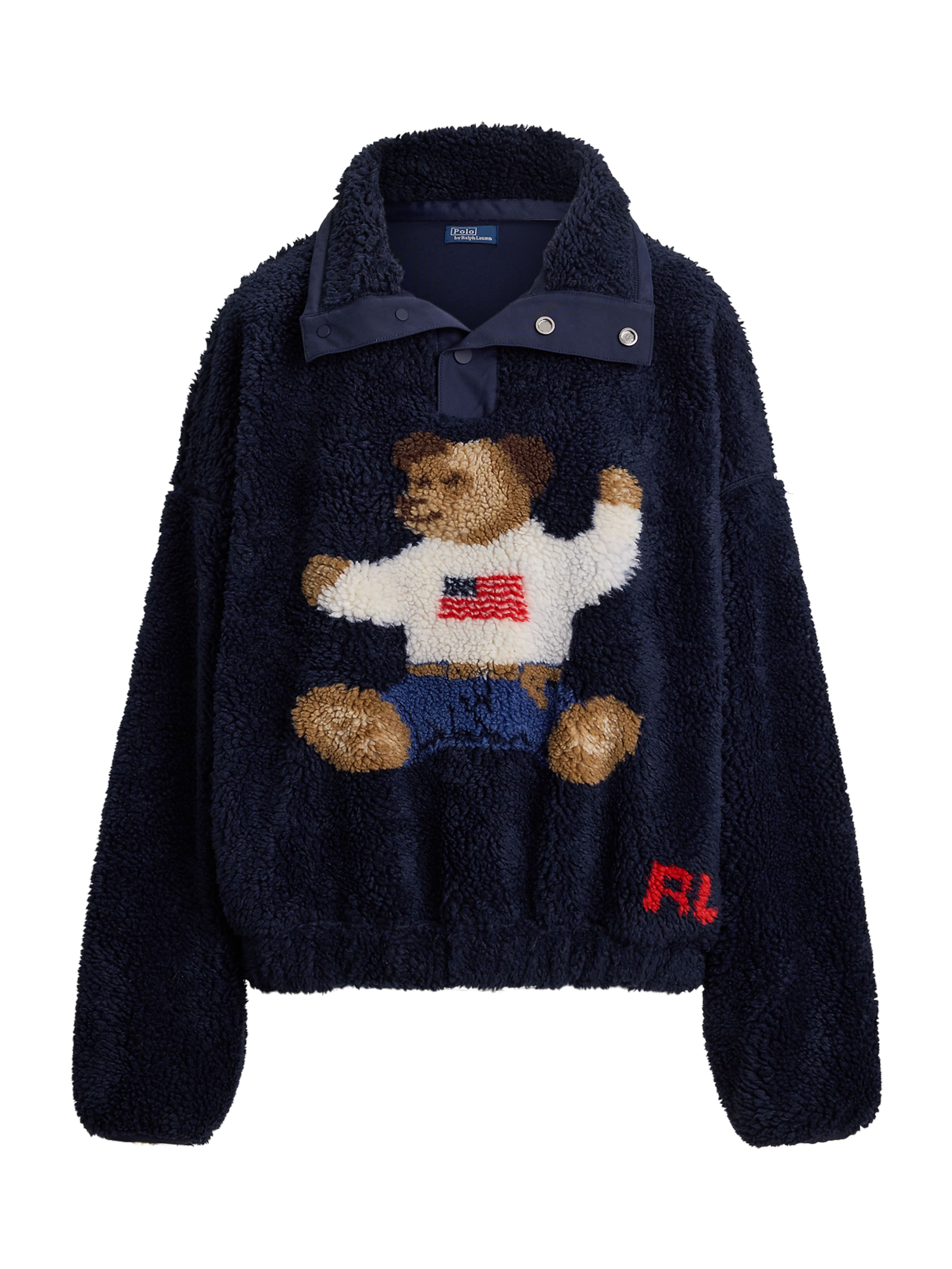 Polo Ralph Lauren Sveter - Modrá: predná strana