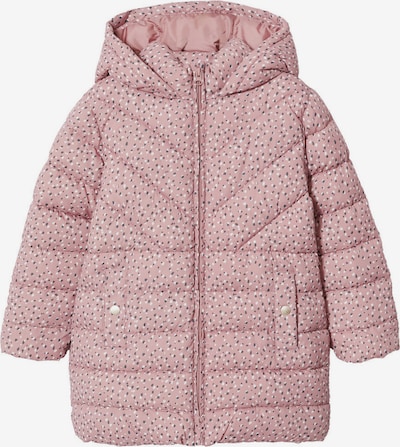 MANGO KIDS Vinterjakke 'Alilong3' i gammelrosa / svart / hvit, Produktvisning