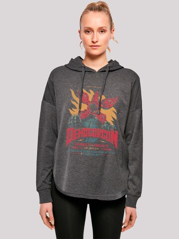 Sweat-shirt F4NT4STIC en gris : devant