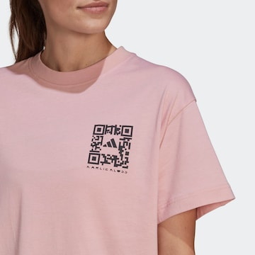 T-shirt fonctionnel 'Karlie Kloss' ADIDAS PERFORMANCE en rose