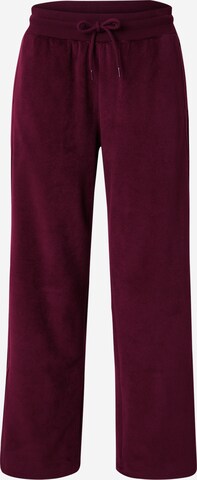 Tommy Hilfiger Underwear Lużny krój Spodnie od piżamy w kolorze czerwony: przód