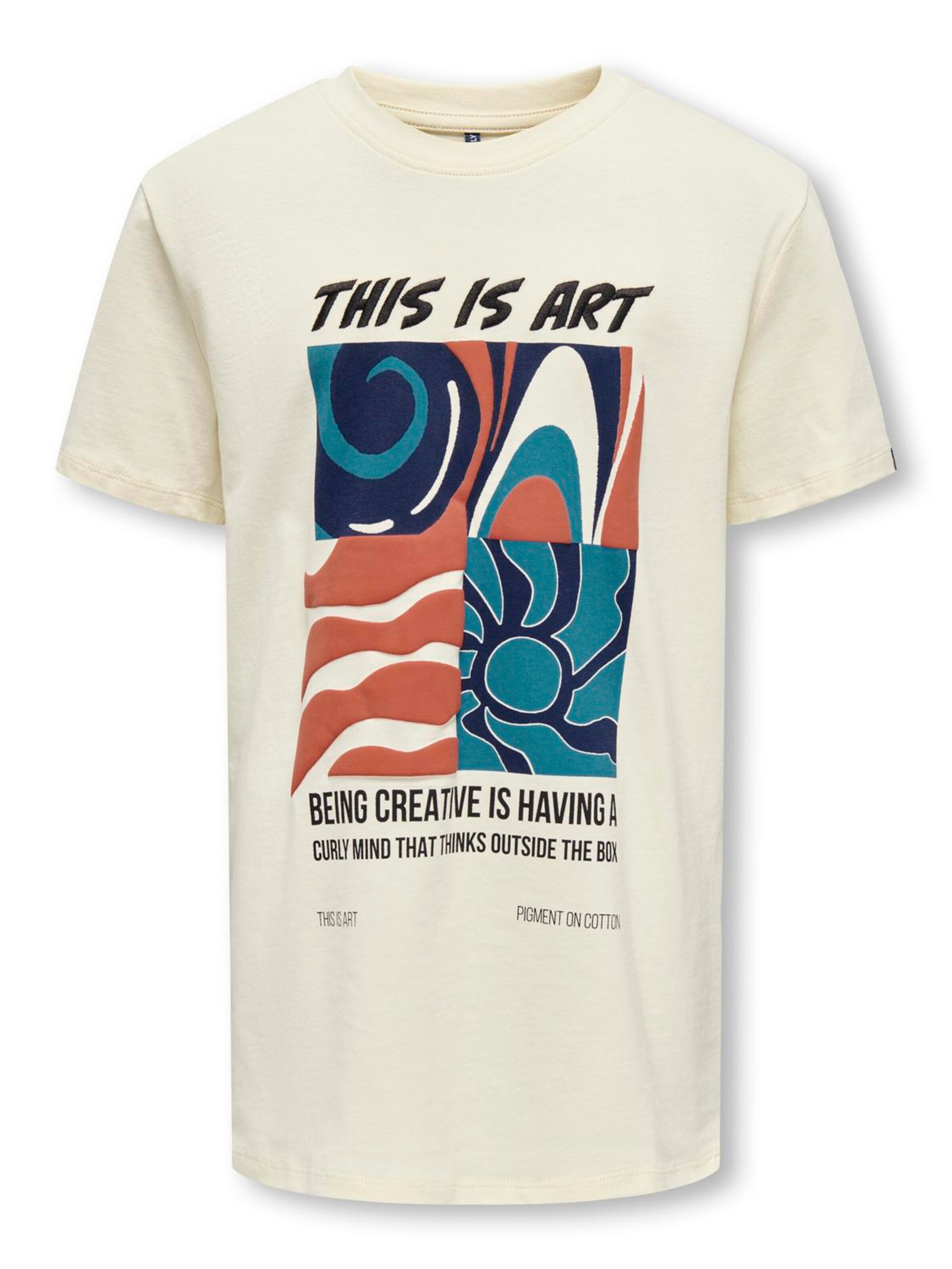 ONLY Shirt in Beige: front