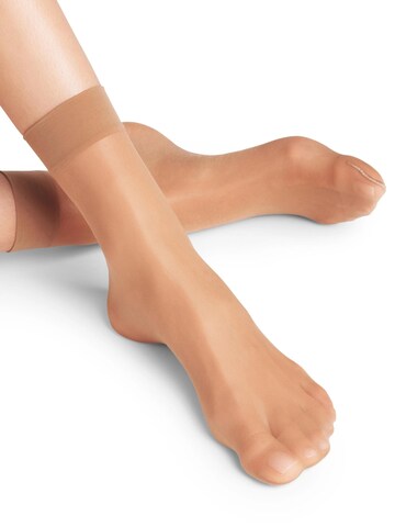 FALKE Socken 'Seidenglatt'‌‌‌ in Gelb