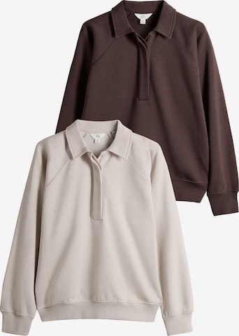 The Set - Sweatshirt em bege: frente