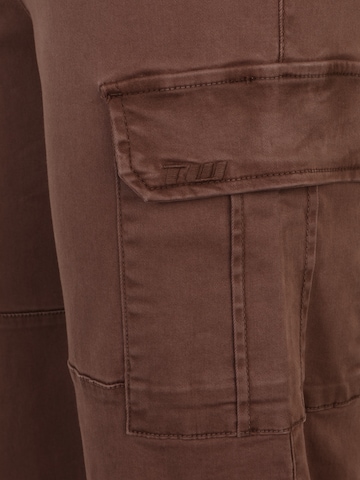 Tally Weijlregular Cargo hlače - smeđa boja