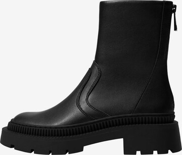 Boots 'Army' MANGO en noir : devant