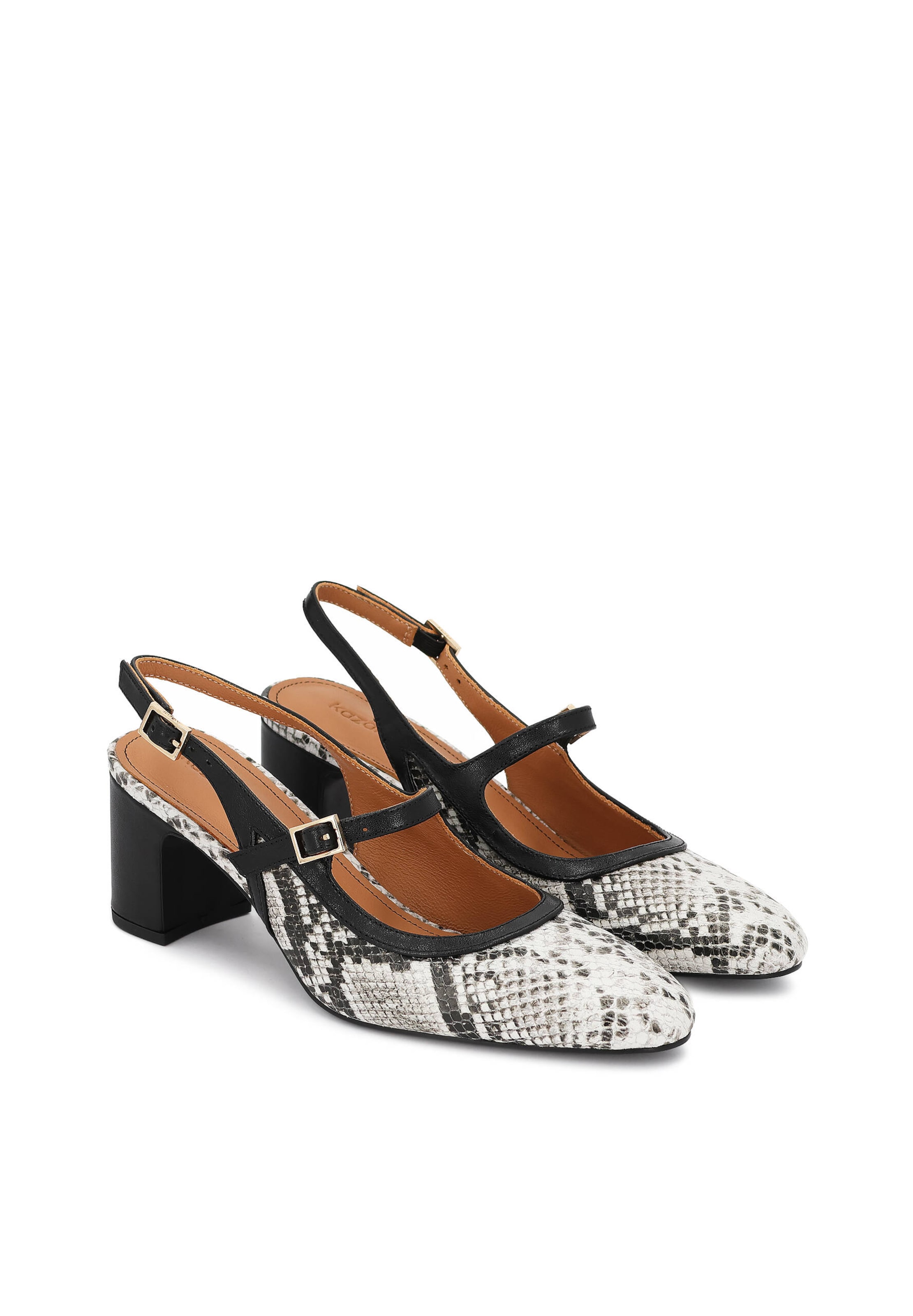 Kazar Slingpumps in Zwart