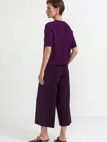 Rich & Royal Sweater in Purple