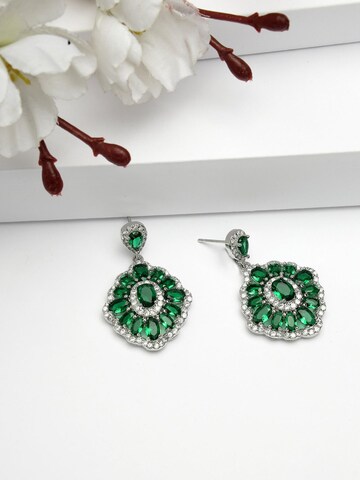 AVANT-GARDE PARIS Ohrringe 'Emiliaina' in Grün