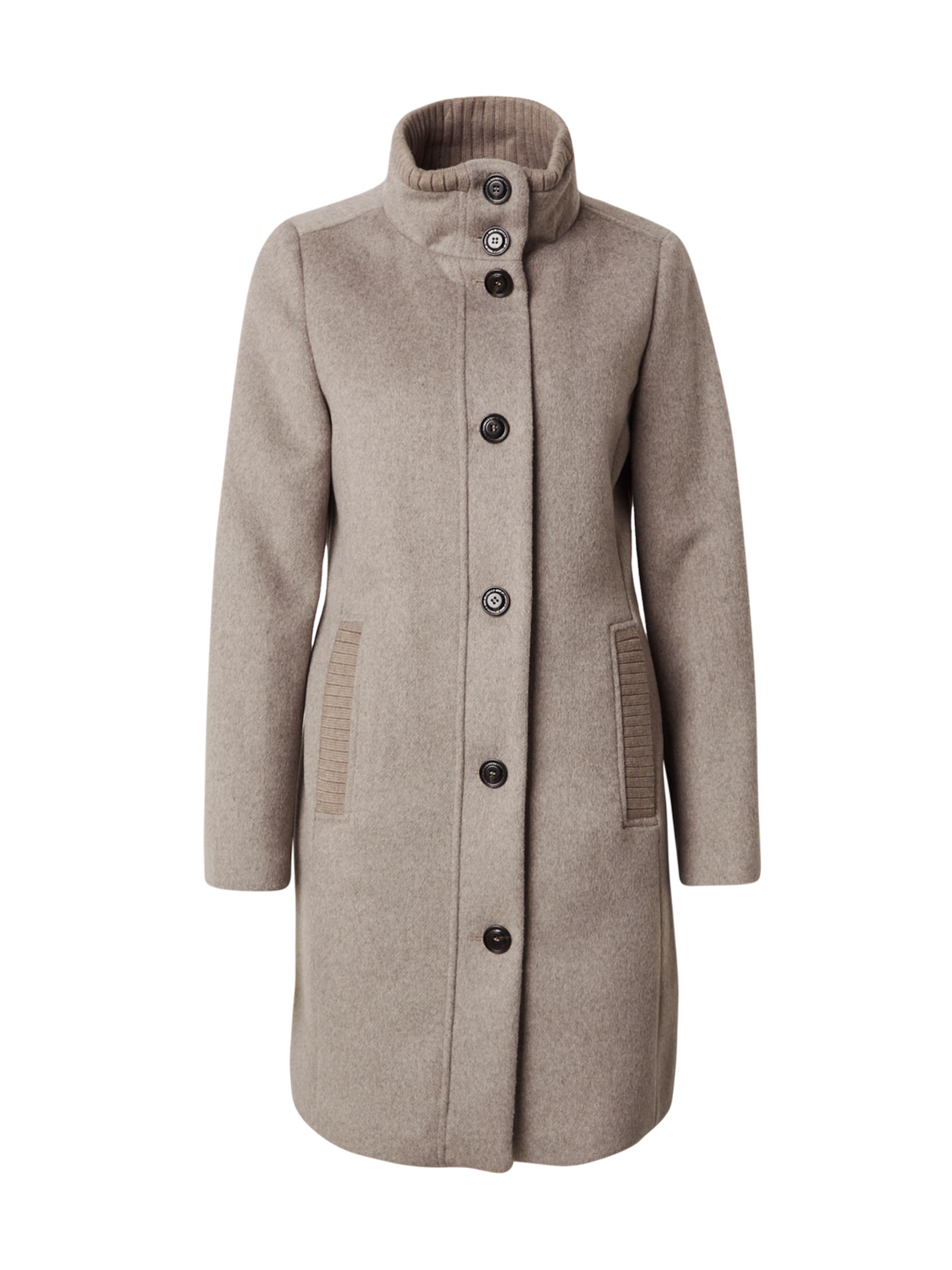 Cappotto di mezza stagione di s.Oliver in grigio: frontale