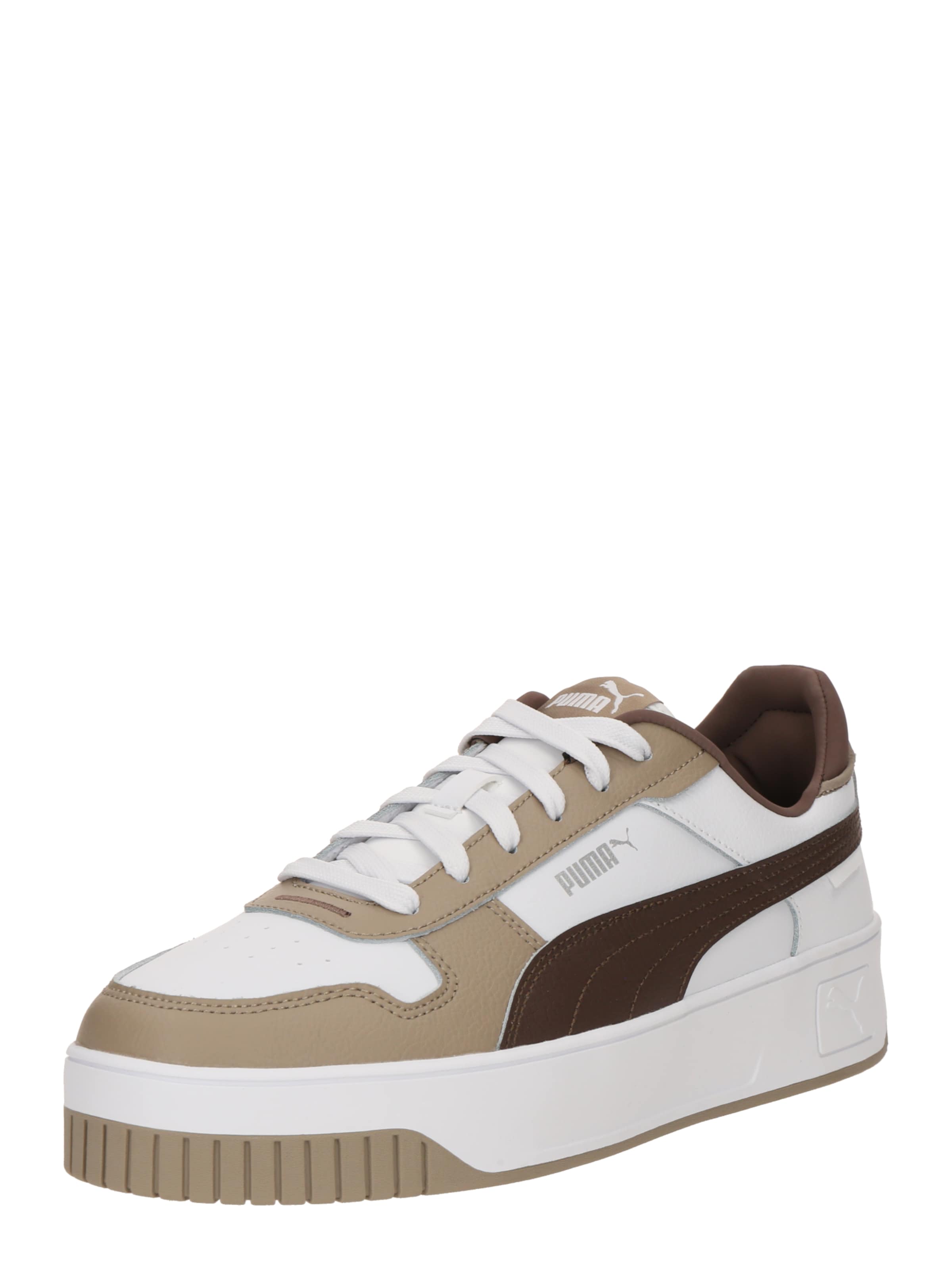 PUMA Низкие кроссовки 'Carina' в Белый: спереди