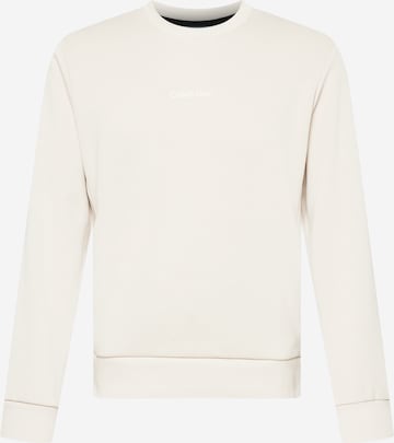 Calvin Klein Sweatshirt in Beige: predná strana
