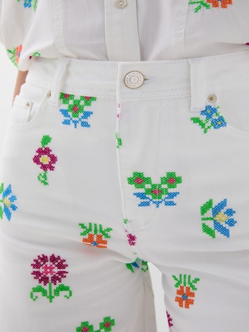 Wide leg Jeans di Scalpers in bianco
