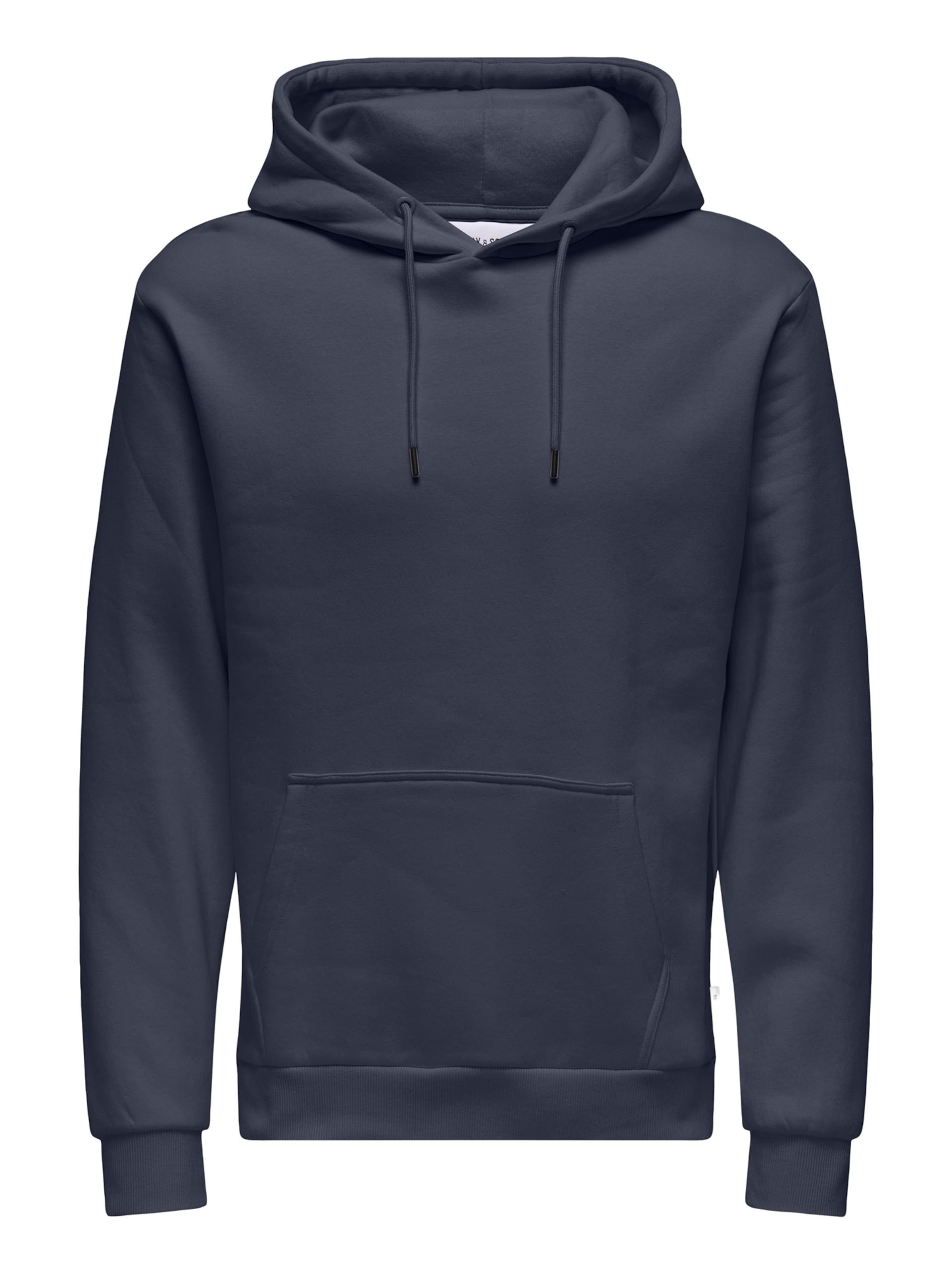 Regular fit Felpa 'Ceres' di Only & Sons in blu: frontale