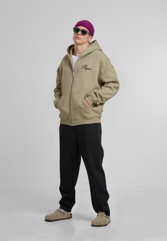 Giacca di felpa di Pequs in grigio