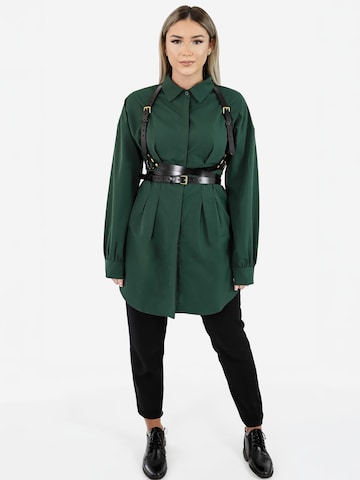 Haute Cuir Bælte 'Double Belt Harness' i sort