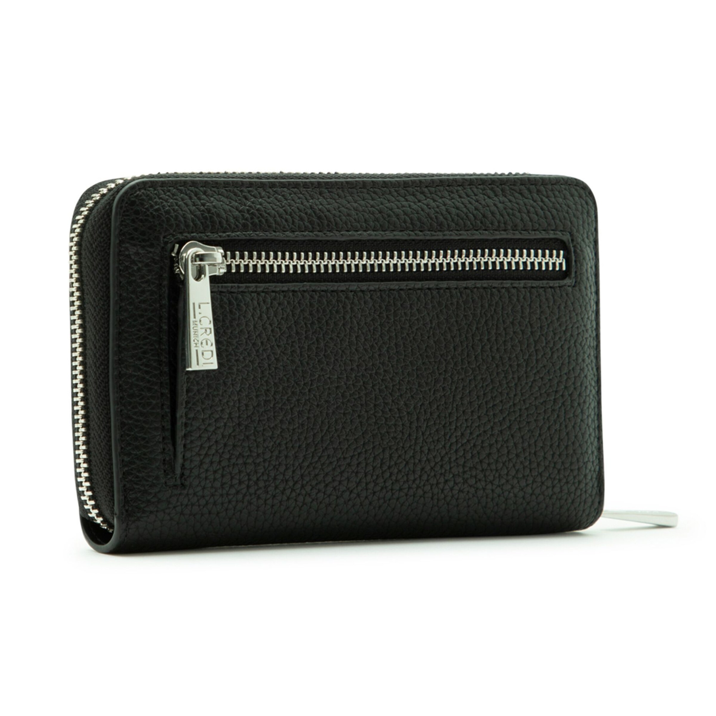 Portamonete 'Perla' di L.CREDI in nero