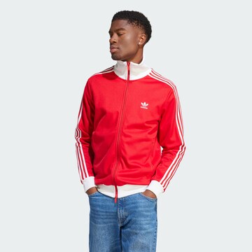 Veste de survêtement 'Adicolor Classics Beckenbauer' ADIDAS ORIGINALS en rouge