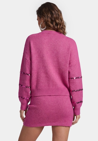 Pull-over 'Festive' faina en rose