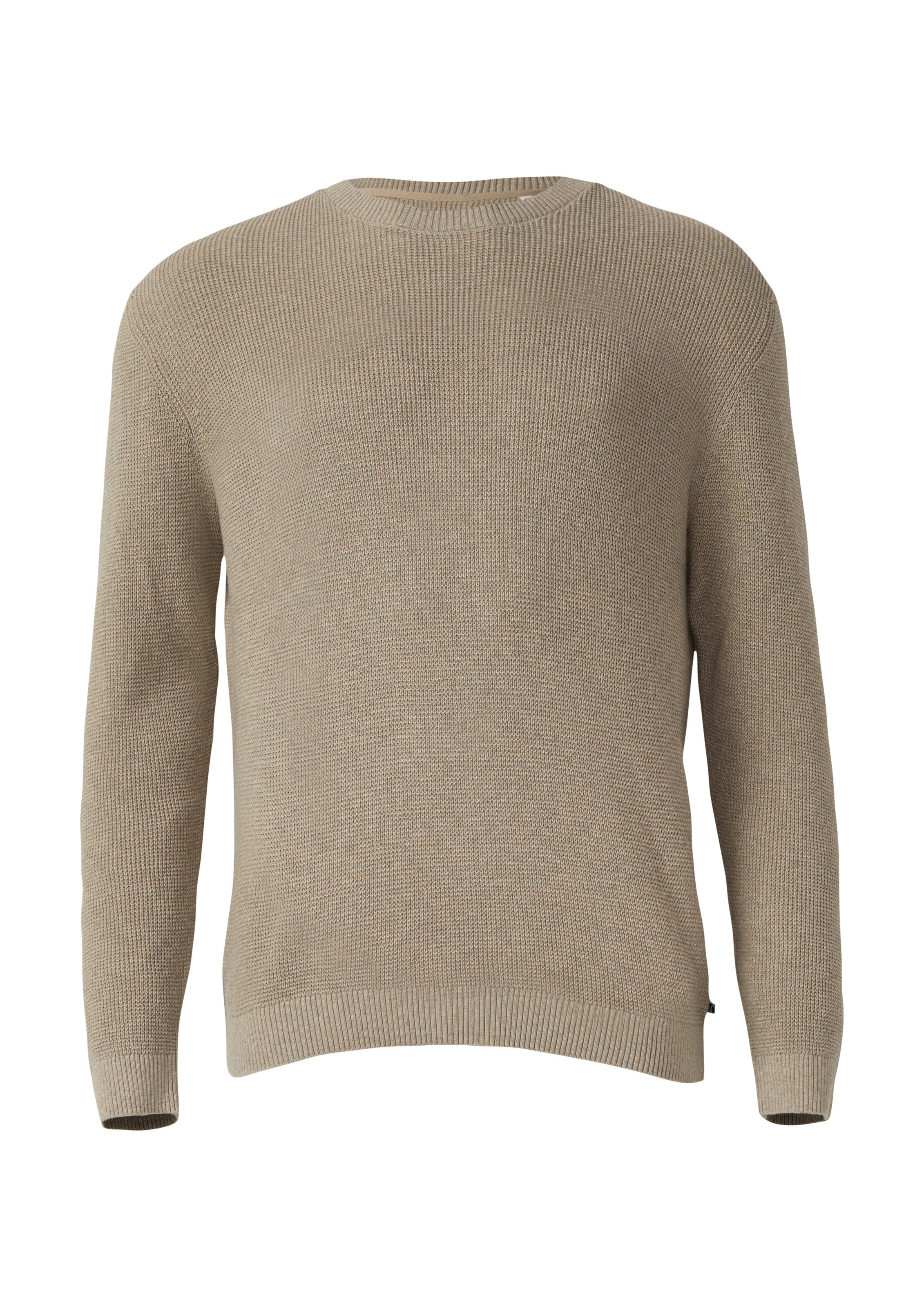 s.Oliver Sweater in Beige: front