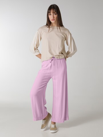 DEHA Wide leg Broek in Lila